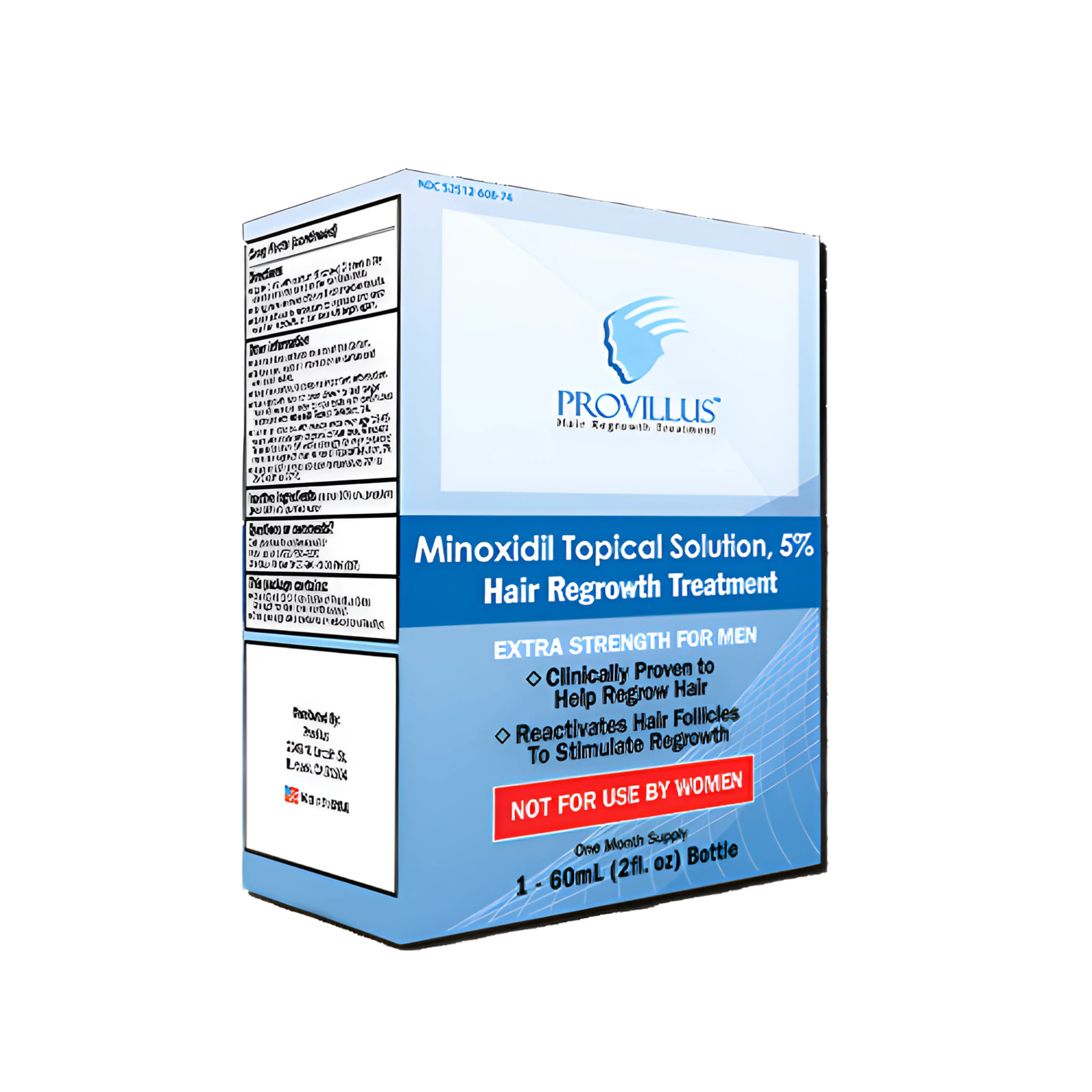 Provillus Hair Regrowth Treatment with Minoxidil 5% - FDA Approved Formula